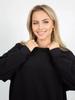2025 A/W Stylish Thick Round Neck Sweatshirt, Versatile Commuter Lazy Style with Personalized Design
