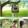 20L Solar Portable Shower Kit, Solar Heated Camping Shower Kit with Detachable Hose Shower Head, Small Shower, Suitable for Camping, Hiking, Traveling