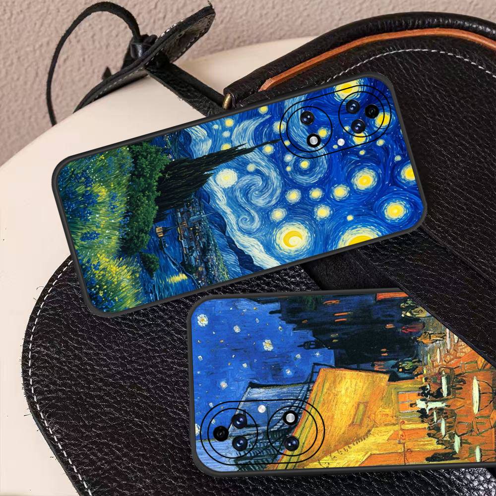 Coque de téléphone Art Vincent Van Gogh Pour Huawei P 8 9 10 20 30 40 50 Pro Lite Psmart Honor 10 lite 70 Mate 20lite