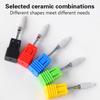 Ceramic Milling Cutter Nail Drill Bit Electric Manicure Pedicure Mill Bits Machine Files Nail Art Tools Equipment