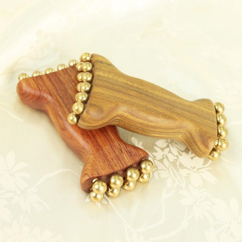 Face Lifting and Tightening Meridian Brush Natural Material Massager Tool Skin Caring