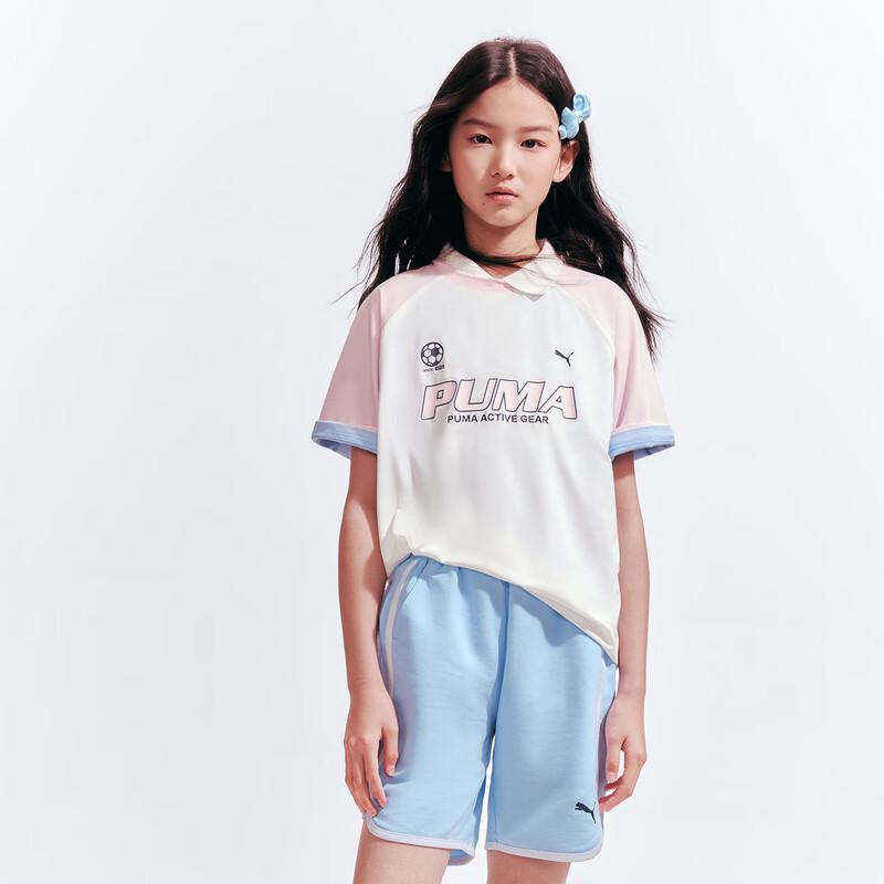PUMA Kids' 2026 Summer Spliced Short Sleeve T-Shirt