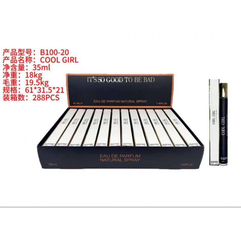 Men's and women's test tube perfume Small test tube 35ml Fashion Women's Fragrant Floral Perfume