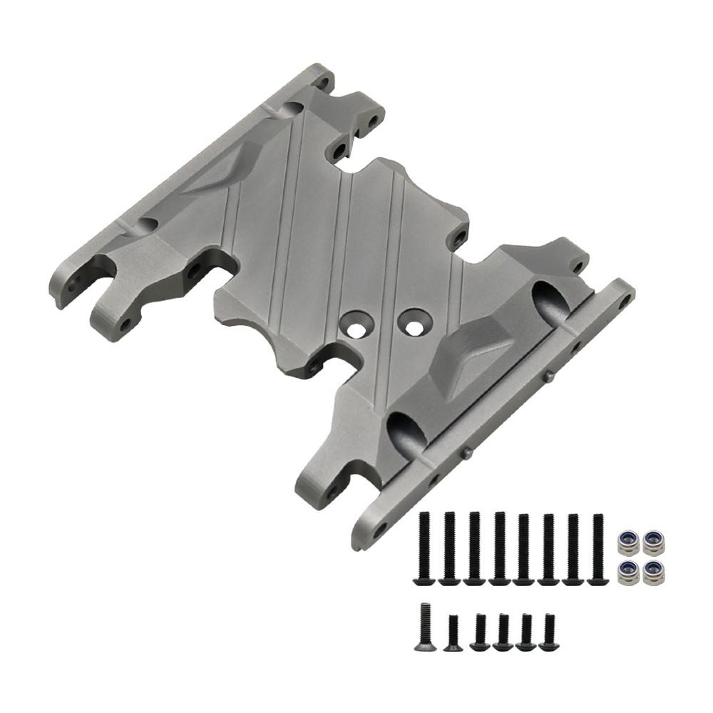 BDXRC Metal Chassis Gearbox Mount Transmission Holder for 1/10 RC Crawler Axial SCX10 II 90046 90047 90075