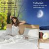 Family Daily Use Smart Digital Clock With Sunrise Light Alarm Clock Children Sleep Trainer With FM Radio Wake up Light Clock
