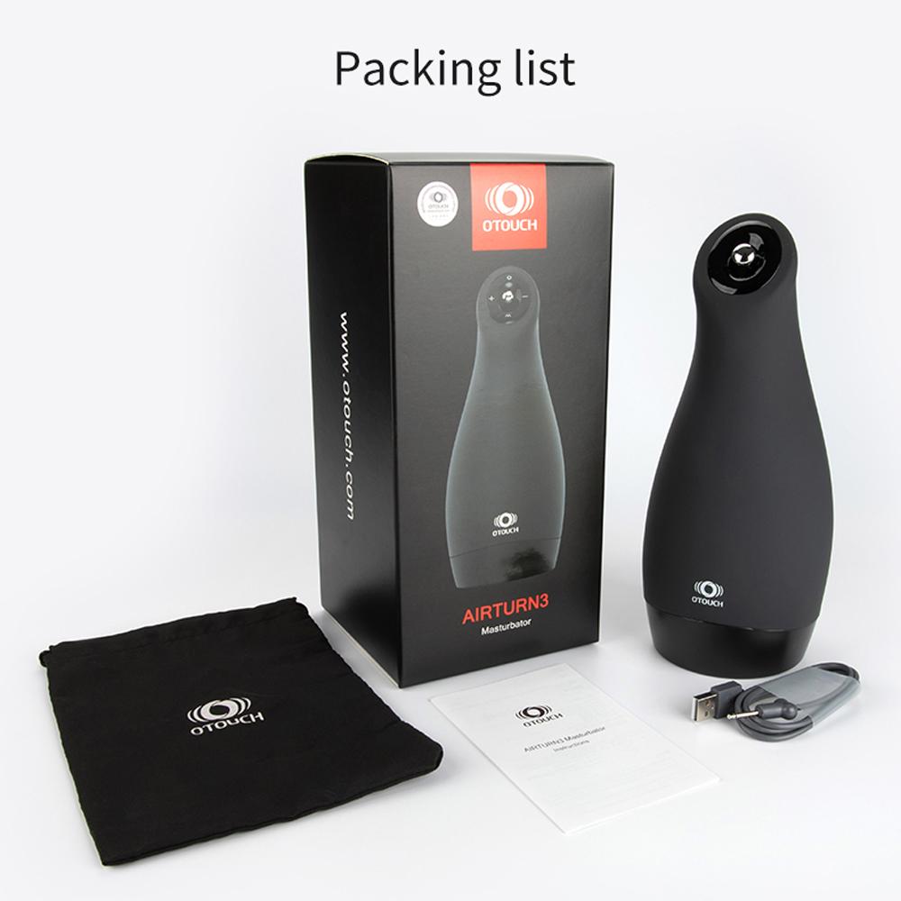 Airturn 3 Blowjob Sucking Machine Masturbator for Men Vagina Pussy Male Masturbation Toys Electric Equipment Adult Goods