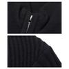 Hengyuanxiang Men's Zipper Mock Neck Warm Wool Sweater