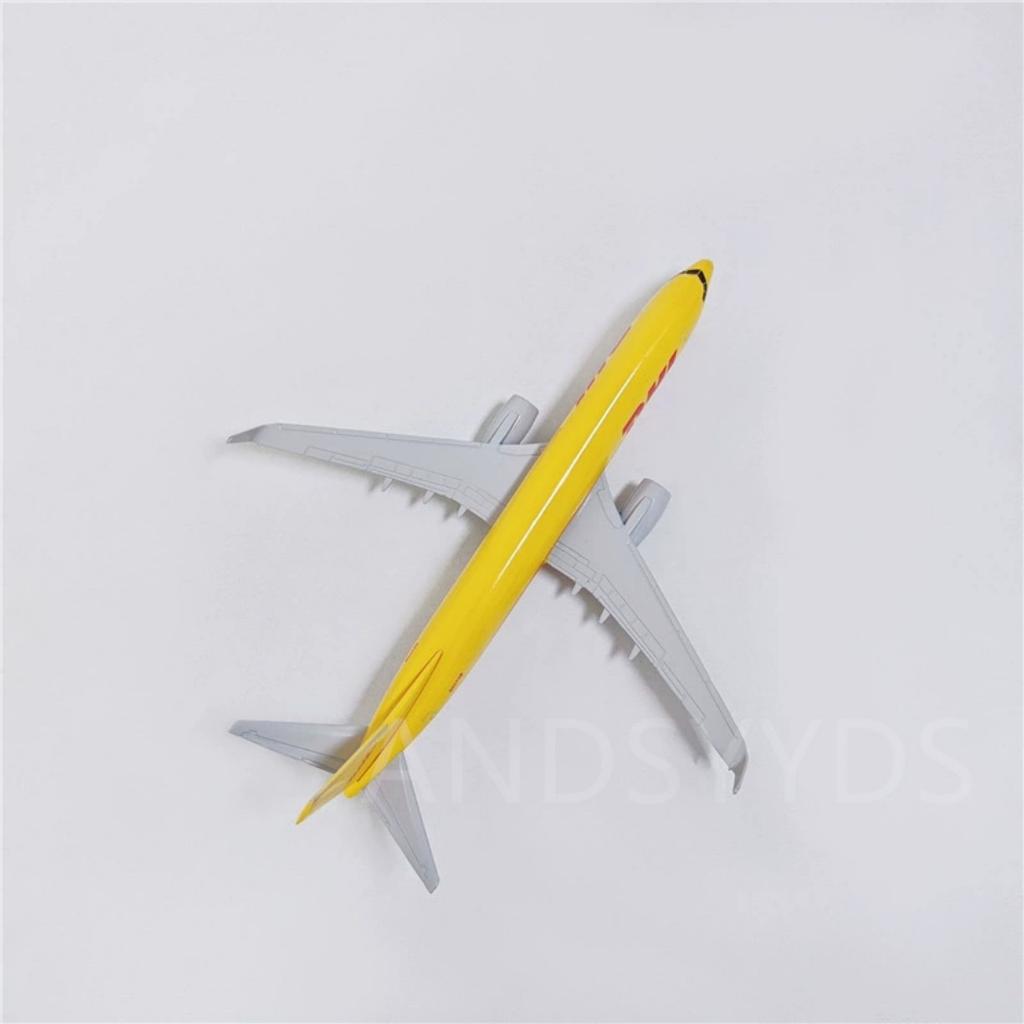 AIR DHL Airlines 20cm B737 Metal Alloy 1/400 Scale Airplane Diecast Model Plane Aviation Aircraft With Landing Gear Collection