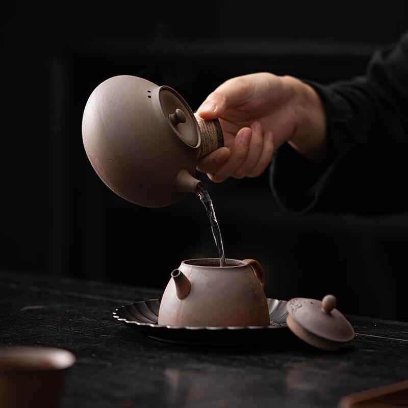 Nu Feng Hand-pinched Coarse Pottery Outdoor Tea Alcohol Stove