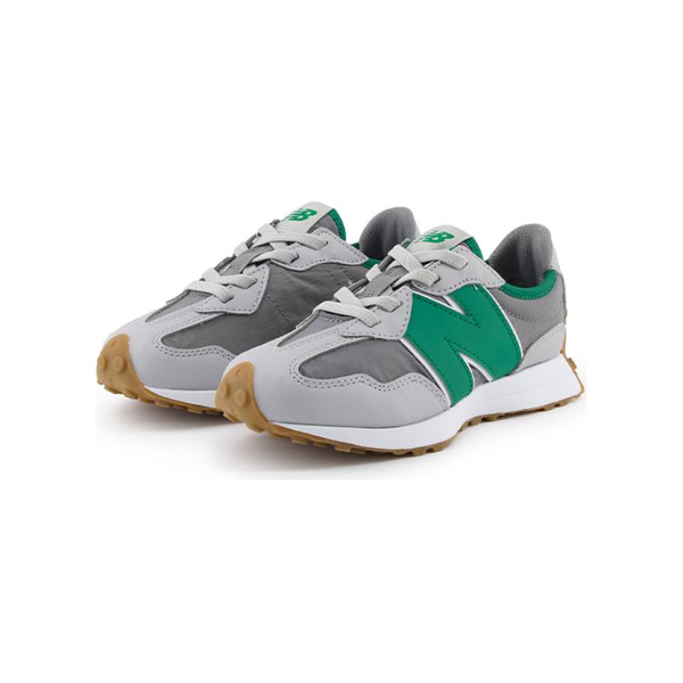 New Balance Nb 327 Comfortable Minimalist Low-Top Walking Shoes Baby sneaker Gray Green NW327KD