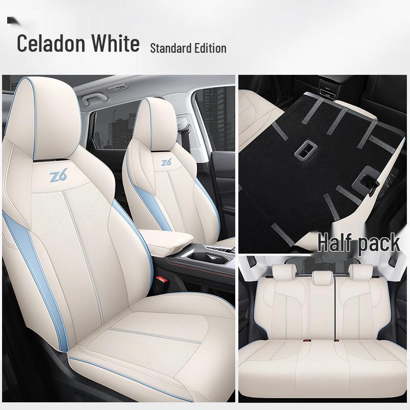 DJGY Leather Seat Cover for Changan Auchan Z6: All-Season Sports Cushion