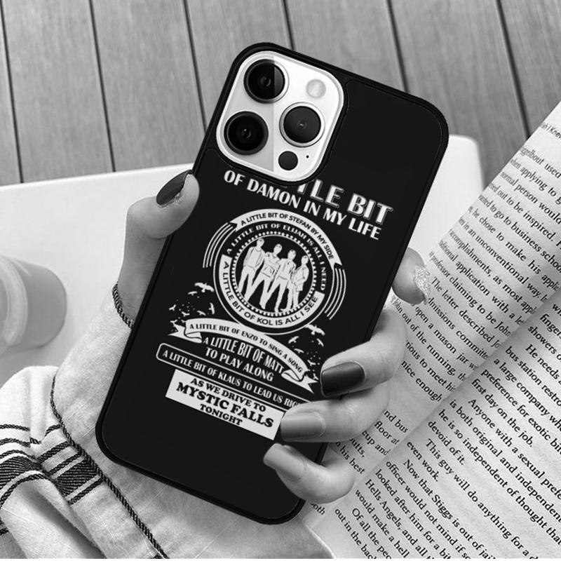 The Vampire Diaries Salvatore 1864 Phone case  For iPhone 16 15 14 X XR XS 11 12 mini 13 Pro MAX Plus cover shell coque