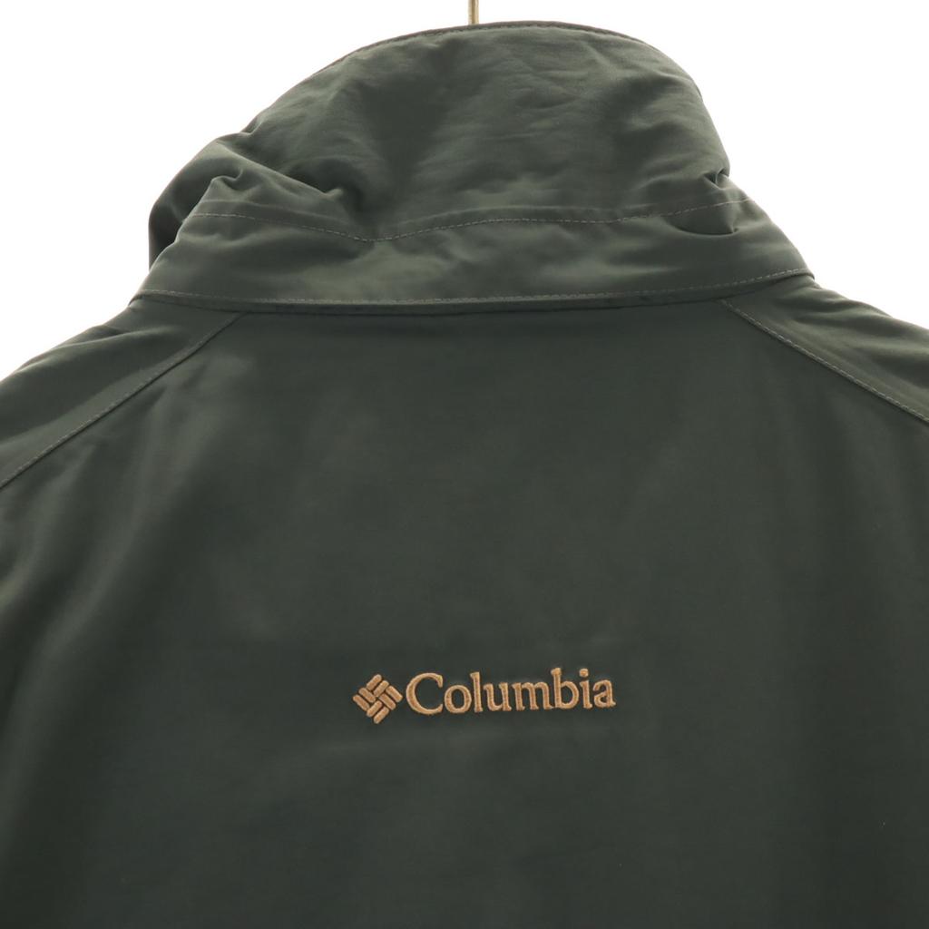 Columbia Nylon Jacket M Khaki Outdoors Men's Used