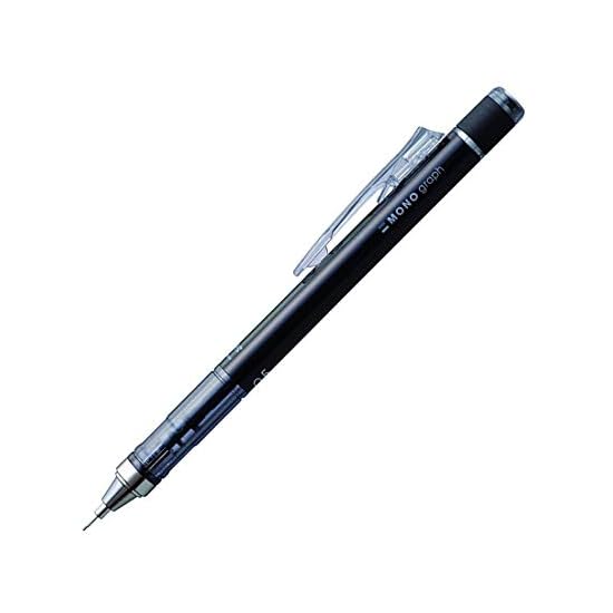 Tombow Pencil MONO Mechanical Pencil MONOgraph 0.5mm Shaker Mechanism Black DPA-132B