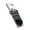 Acoustic Guitar Strap Adjustable Length with 2 Picks and Lanyard Breathable Shoulder