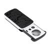 30x Celsius 60x Celsius 90x Magnifying Glass Jewelry Optical Magnifier Jeweler Tool LED Light Loupe (Black)