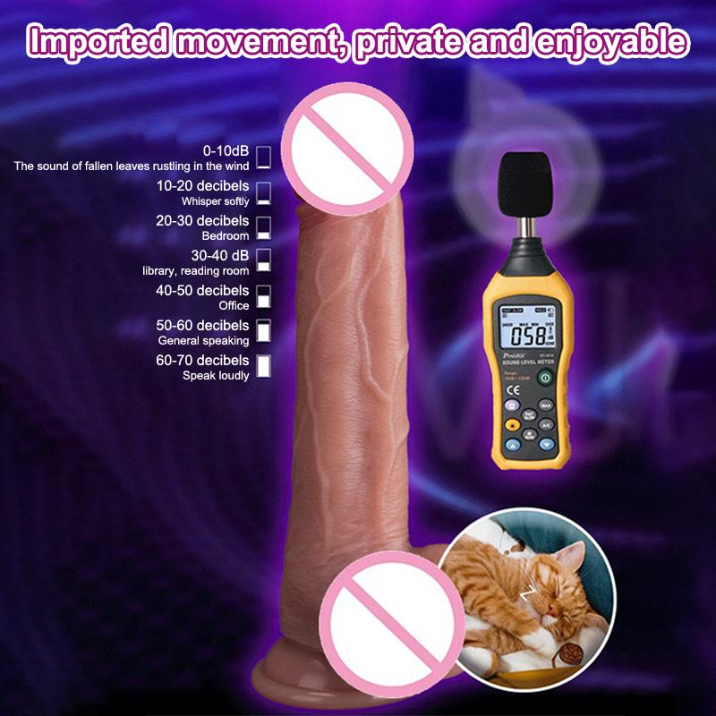 Thrusting Dildo Vibrator Sex Toys Realistic Dildos For G Spot Anal Stimulation Remote Control Penis Adult Toy For Women Couple