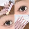 2-in-1 Lying Silkworms Eye Pencil Smudge-Proof Pink Shadow & Shimmer Highlighter Brighten Aegyo Sal Stick Korean Cosmetics
