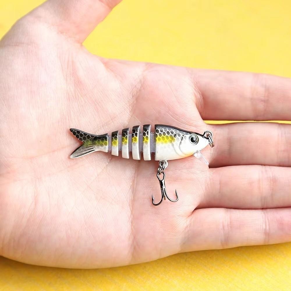4.5g Weight Multi Section Bait 5.5cm Length Hard Bait Mini Lures Micro Bait  Sea Bass Fishing