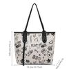 Neue Niedliche Cartoon-Aufdruck-Schultertasche, Große Kapazität Achseltasche, Süße und Künstlerische Tragetaschen, Modischer Reißverschluss