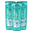 L'Oreal Hyaluronic Acid Hydrating Anti-Dandruff Shampoo, Refreshing (3x200ml)
