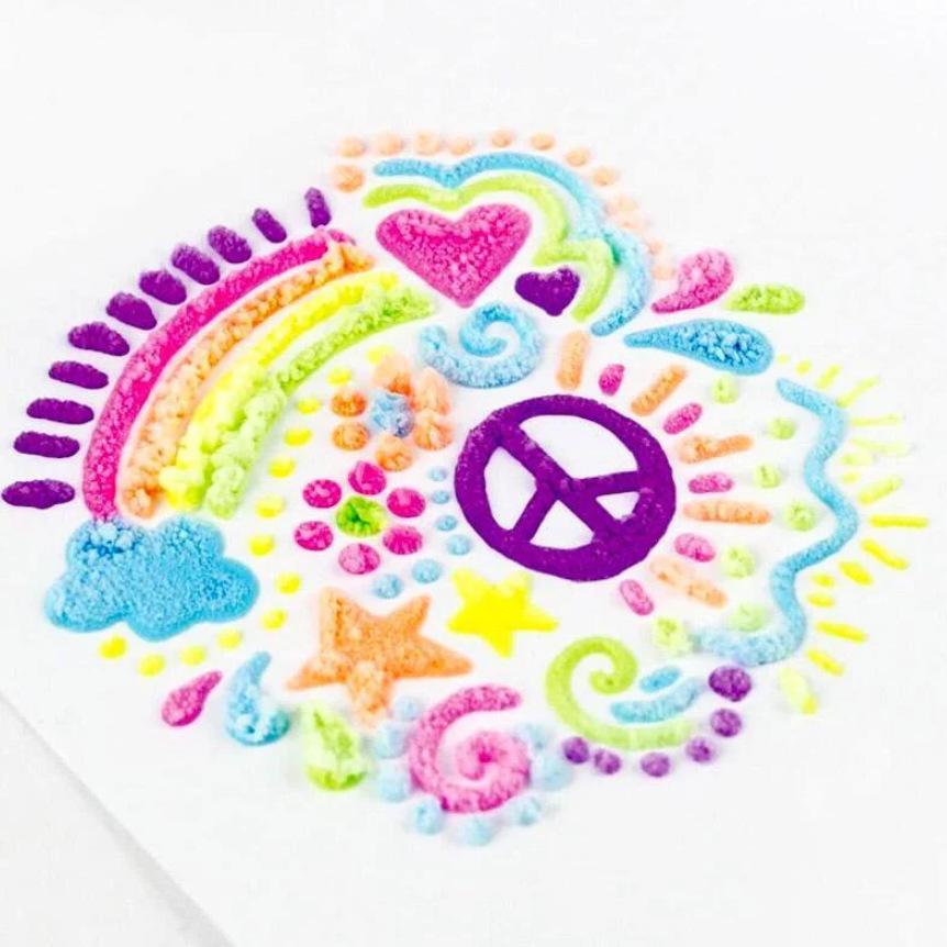 6er-Pack Blasenstifte, Popcorn-Stifte, Schaumstifte, Bullet Journal Magie-Stifte, Aquarellstifte, Kritzelstifte, Aquarellstifte