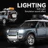 1/24 Scale Land Rover Defender Diecast Model Car: Detailed Replica with Opening Doors, Hood & Trunk,Ideal Gift for Car Lovers