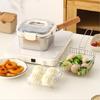 Stainlessed Steel Oil Filter Pot Deep Fryers Basket Set Efficient Frying Solution Heat Resistant Handle Kitchen Appliance