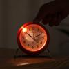 Nordic Style Simple Silent Small Alarm Clock Creative Bedroom Clock Student Luminous Bedside Clock Watch