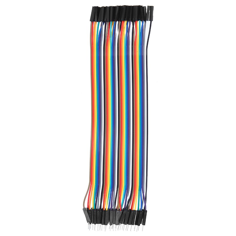 10Pcs Jump Wire Plastic Male to Female Connecting Cable for Computer Electronics 2.54mm