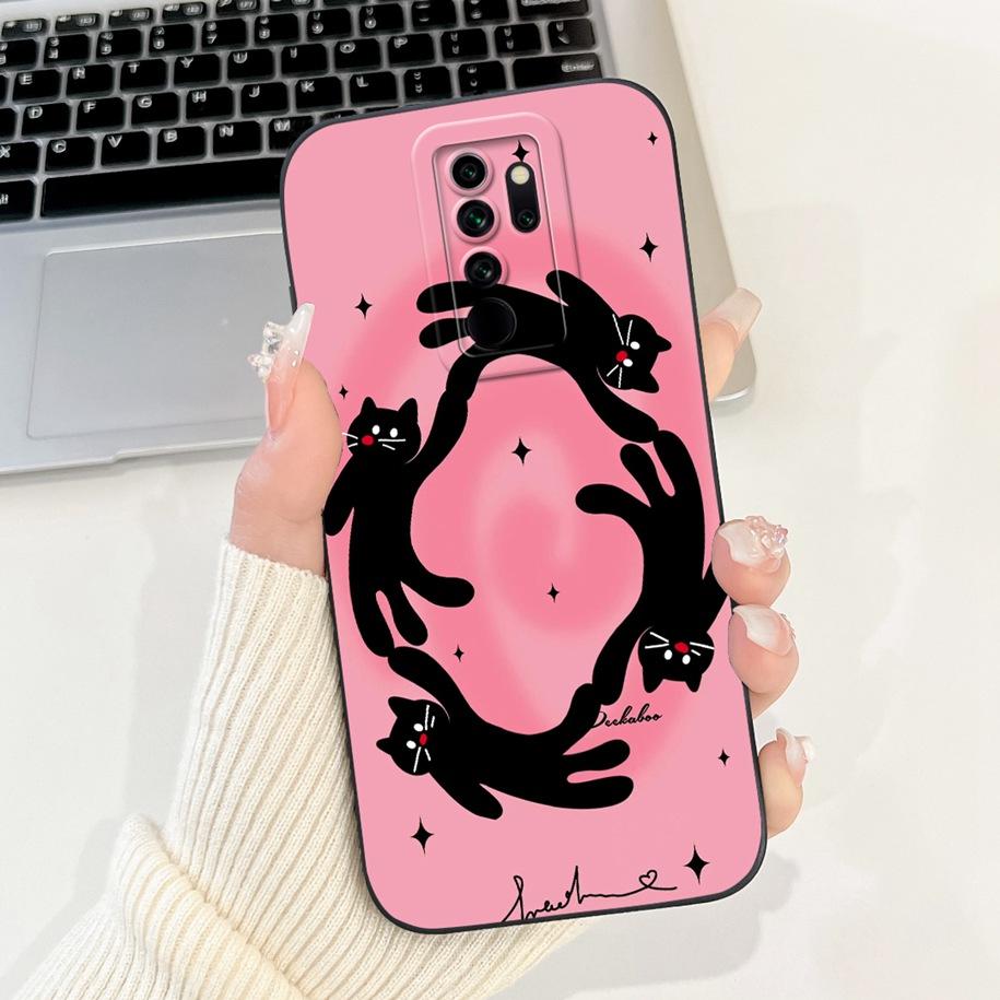 For Xiaomi Redmi Note 8 Pro Case Cute Cartoon Panda Rabbit Shockproof Silicone Soft Matte Phone Cover For Redmi Note 8 Pro Funda