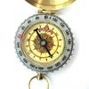 Compass Outdoor Tool Camping Hiking Portable Pocket Brass Copper Double Display Compass Navigation