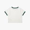 Diadora Weekend Ringer Short Sleeve T-Shirt Women Off White