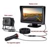 Universal Backup Car Rear View Camera with 5 Inch Monitor for Truck HD Screen LED Night Vision Waterproof Paking Bus Security