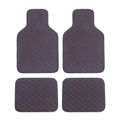 4pcs Best-Selling Universal 5-Seat Car Floor Mats, All-Season Car Mats - Full Set Front and Rear, Car Carpet, New Car Gift