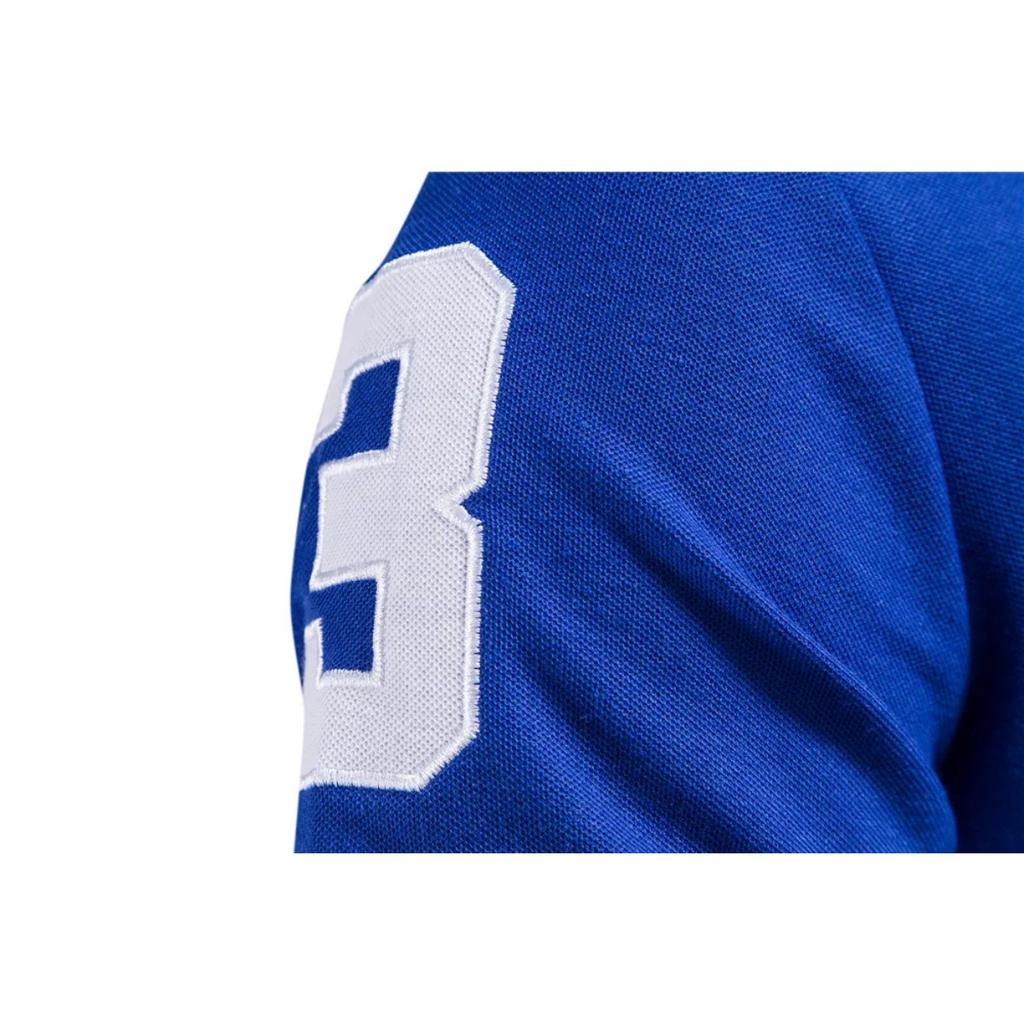 Trend Hub Embroidery 35% Cotton Polo Shirts for Men Casual Solid Color Slim Fit Mens Polos New Fashion Men Clothing