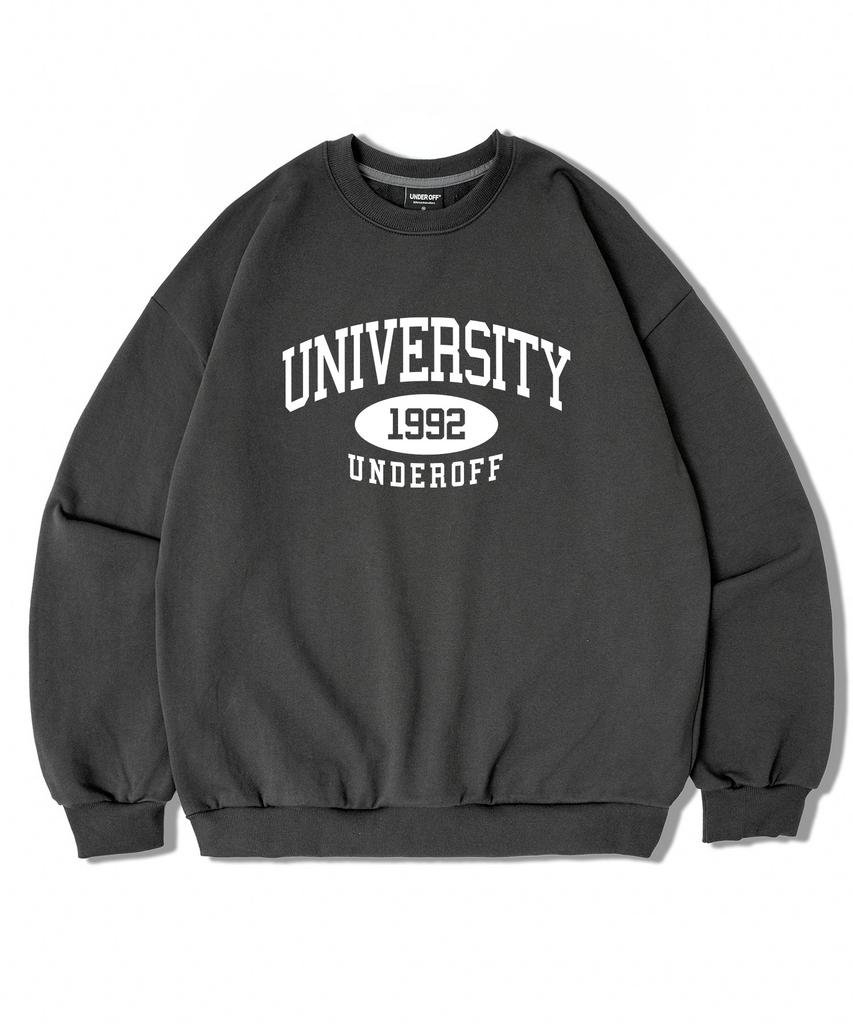 UNDEROFF Authentic Relaxed University Sweatshirt Green
