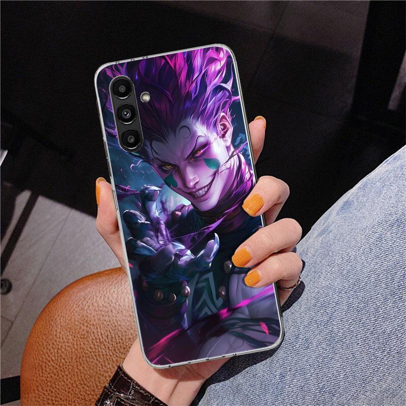 Huner X-Hunters Hisoka Phone Case For Samsung Galaxy A17 A16 A15 A14 A13 A57 A56 A55 A54 A53 A37 A36 A35 A34 A33 A26 A25 A24 A23