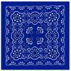 Unisex Turban Kopftuch Kopfbedeckung Quadratische Haartücher Kreatives Kopfwickeltuch Aufwendiges Blumenmuster Haarabdeckung Wickel