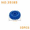 MOC Bricks Gear Axle Series Gear Rotating Platform Gear Rack Differential Power-driven Mechanical Technical Part Building Blocks