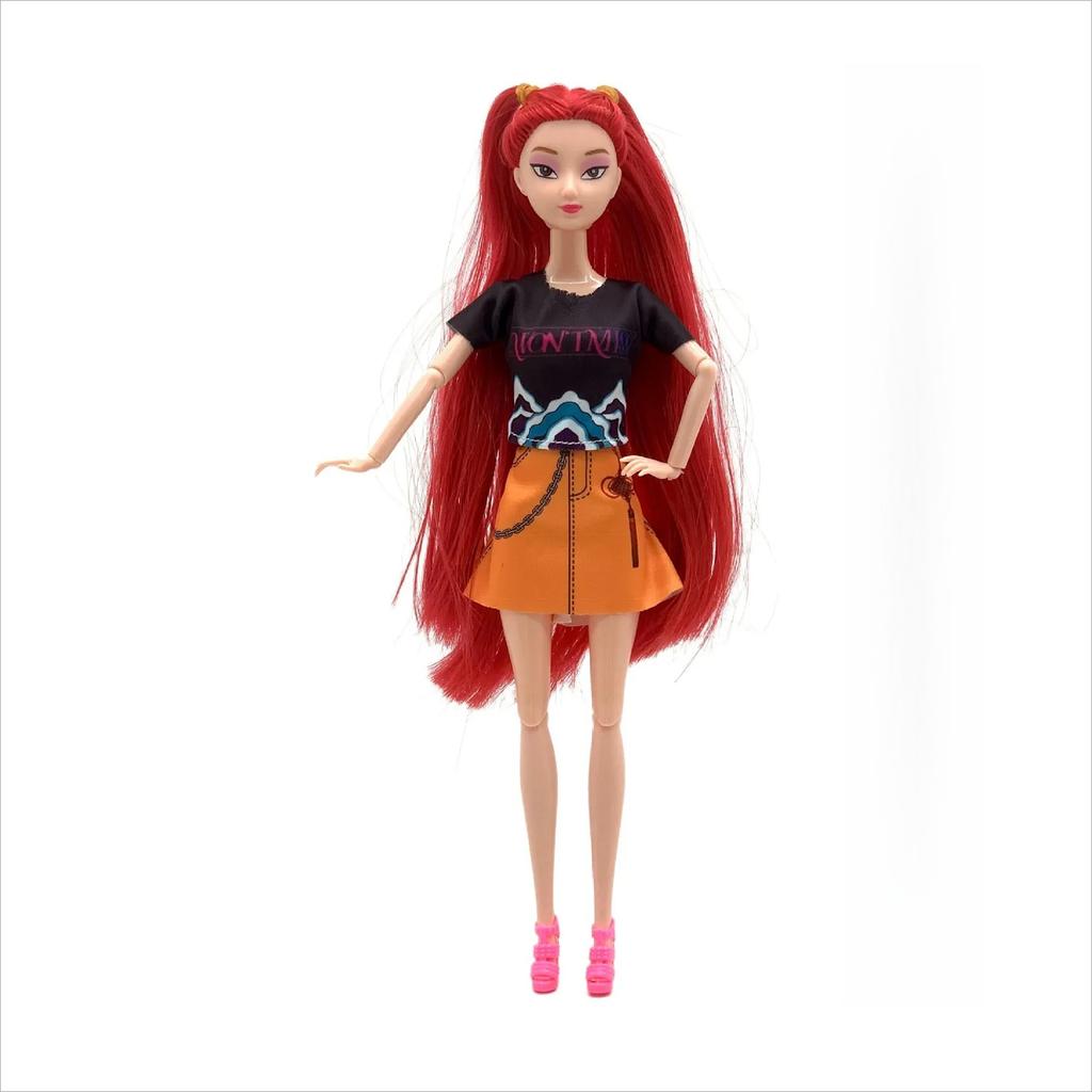 Rumi Mira Zoey Toy Action Figure, Beautiful Princess, Girl Dolls, DIY Plastic Toy for Girls