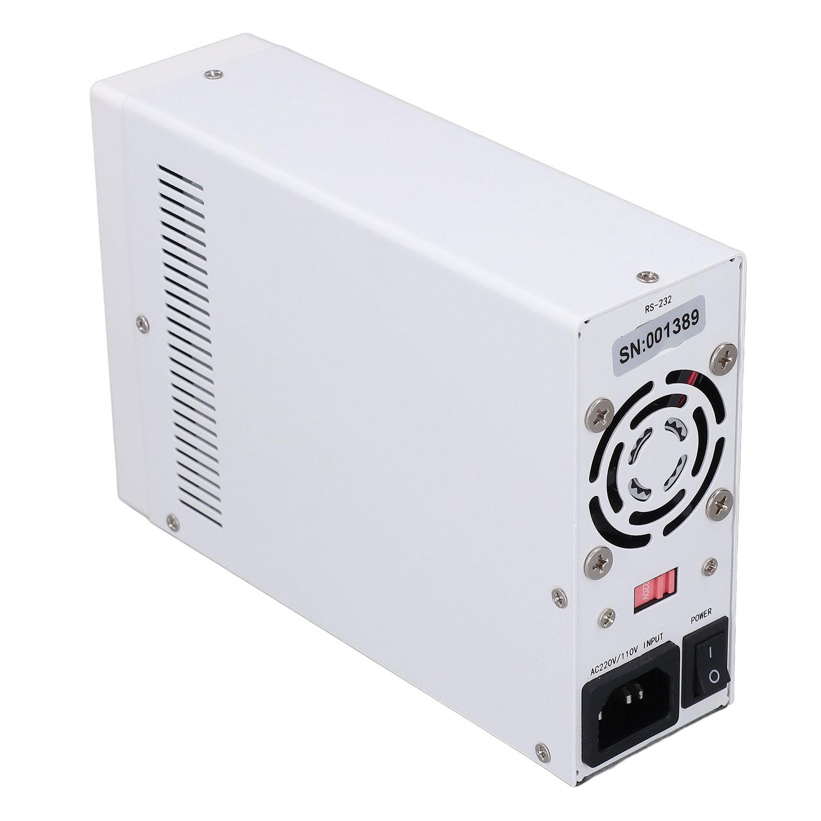

Power Supply Variable Adjustable 0‑ 0‑10A 300W Output Input 4 Digit LED Display Regulated Power Supply US Plug