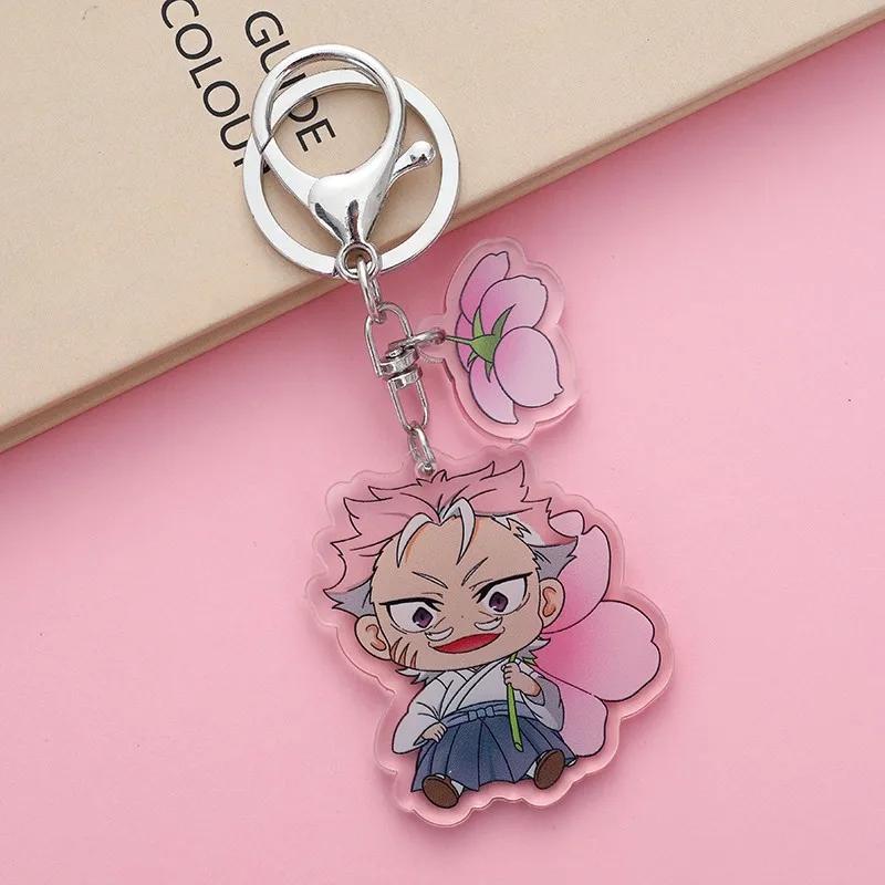 17Pcs Anime Figures Bungo Stray Dogs Acrylic Car Keychain Cute Backpack Pendant Bag Charms Accessories Decoration Holiday Gifts
