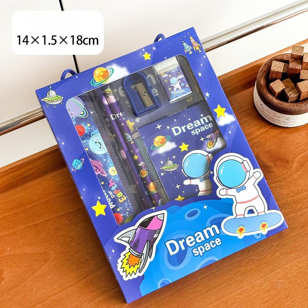 Children's Stationery Gift Set, Surprise Stationery Gift Box for Primary School Students, Kindergarten Back-to-school Season Class Reward Small Gifts