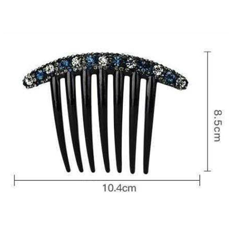 Frauen Mode Haar Kämme Clip Haar Gabel Haarspangen Diamant Blume Haar Kamm Blume Haarnadeln