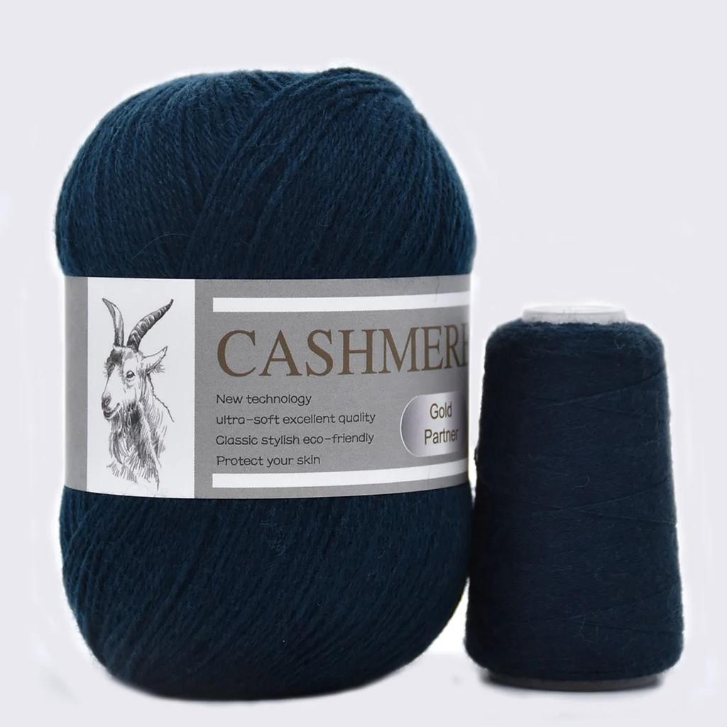 6 buc Cașmir Lână Pieptănată Moale și Durabilă Caldă Luxoasă Asortiment Vibrant Mănunchi de Fire Moale și Gros Tricotat și Croșetat DIY Total Eșarfe 300g/10.56oz