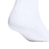 Adidas Tennis Crew Unisex Size M Socks, Adult, CH260, White/Black (KA0075),