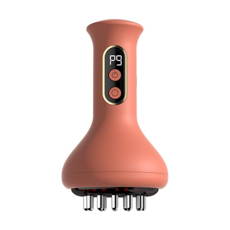 

vibrations Meridian Stimulator with Heat Function for Body Circulation and Relaxation ABS Ergonomic Grip 1