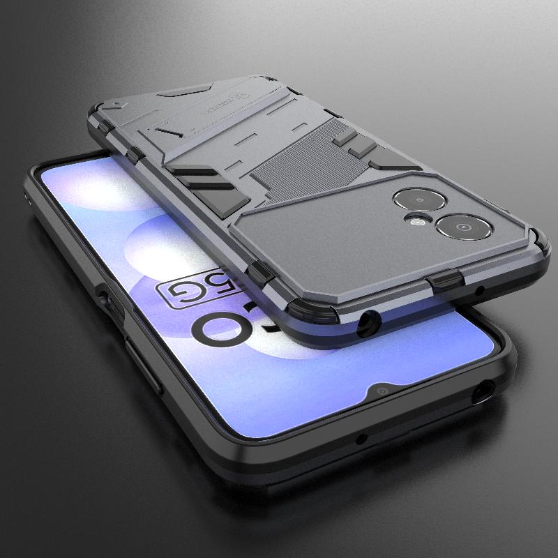 Για Xiaomi Poco M4 5G Θήκη Κάλυμμα Για Poco M4 5G Capas Τηλέφωνο Πίσω Προφυλακτήρας Βάση Στήριξης Αντικραδασμική Θήκη Στήριξης Για Poco M4 5G Fundas