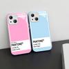 Pantone Candy Color Tempered Glass For Iphone 14 13 12 11 Pro Mini XS MAX 14Plus X XS XR Fundas
